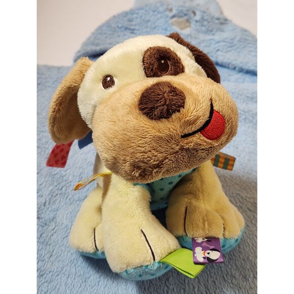 Blankets & Beyond lovey blanket TaGgies rattle baby boy lot - Picture 2 of 13